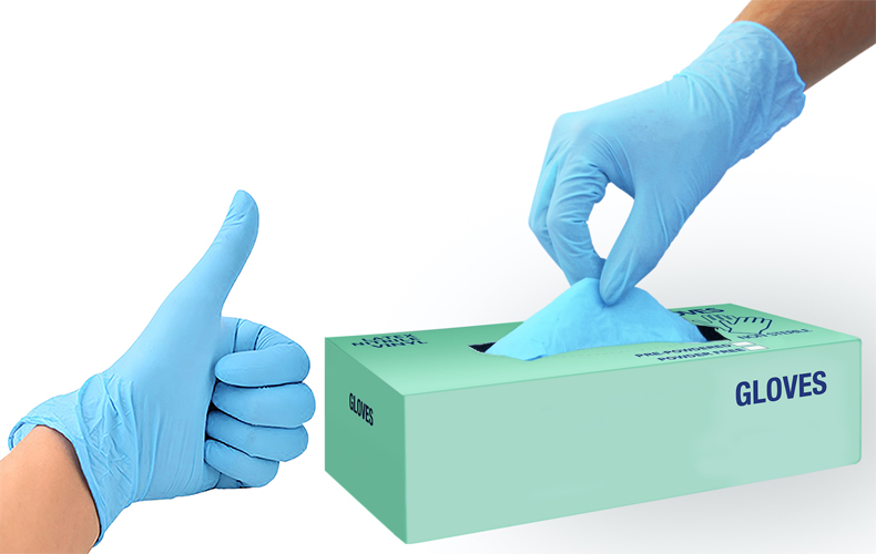 Large Nitrile Gloves Large Nitrile Gloves